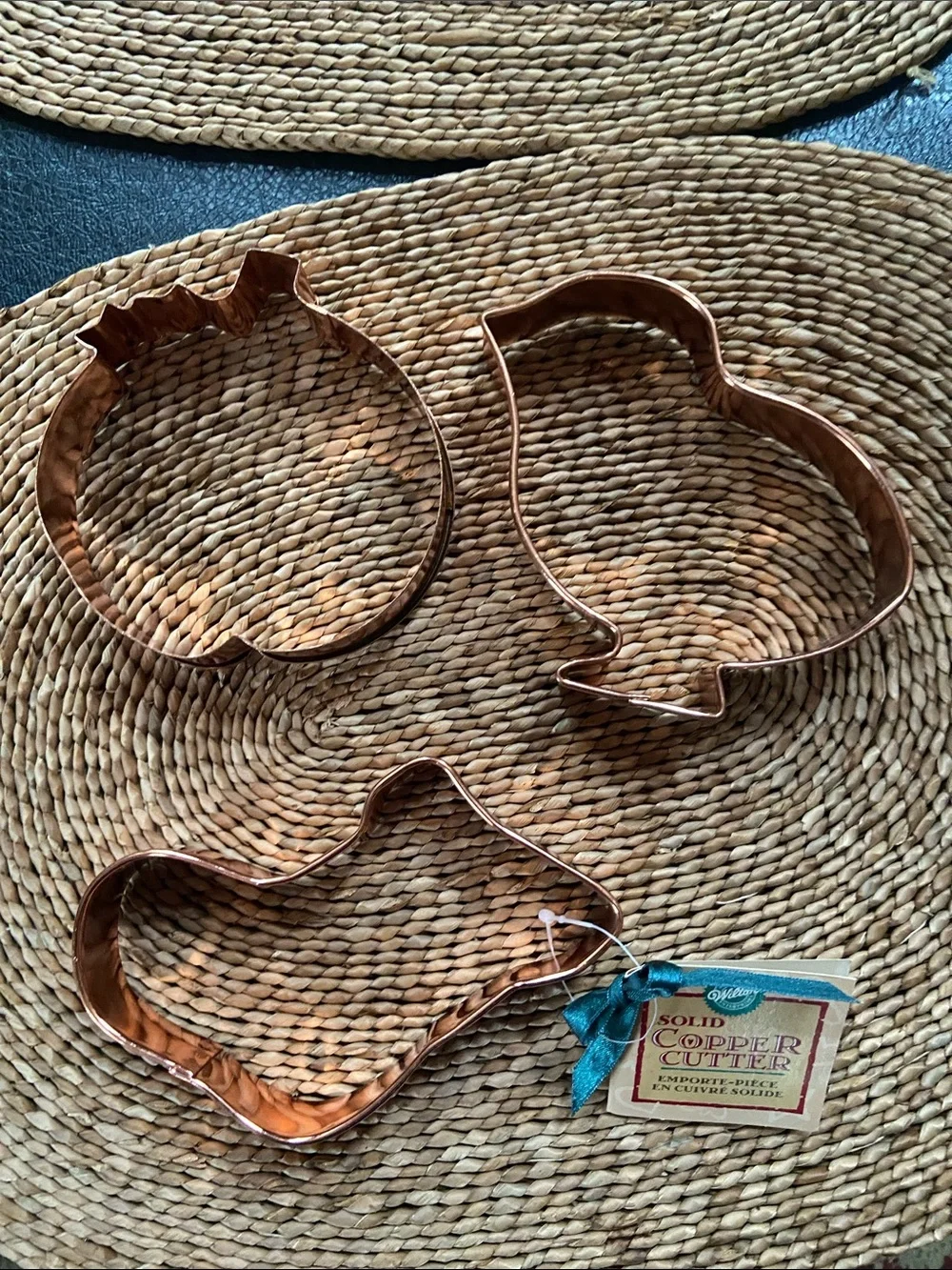 Wilton Copper Cookie Cutter Set